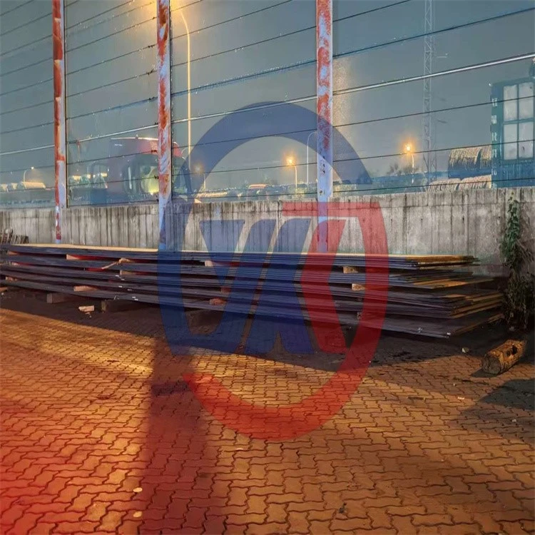 E36 shipbuilding steel plate in port E36 shipbuilding steel plate in port